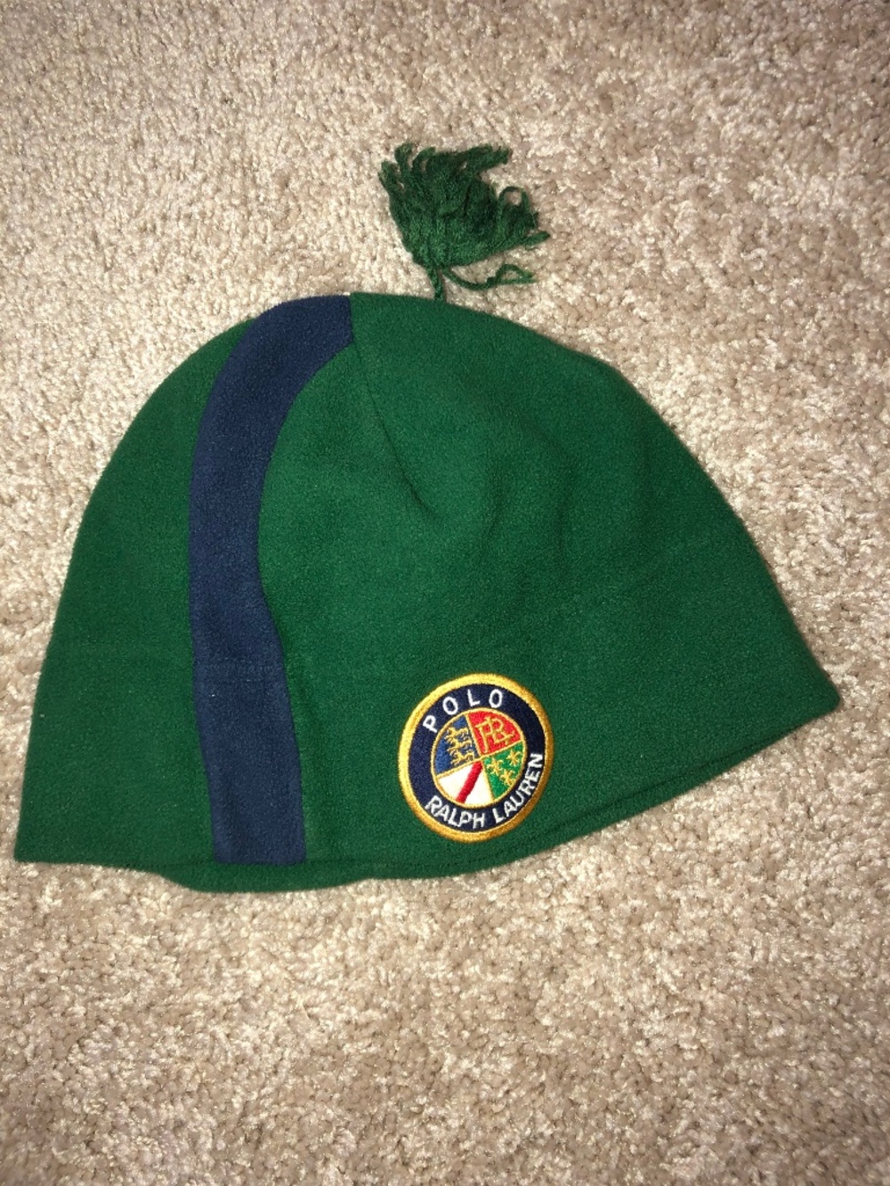 Polo hat and scarf